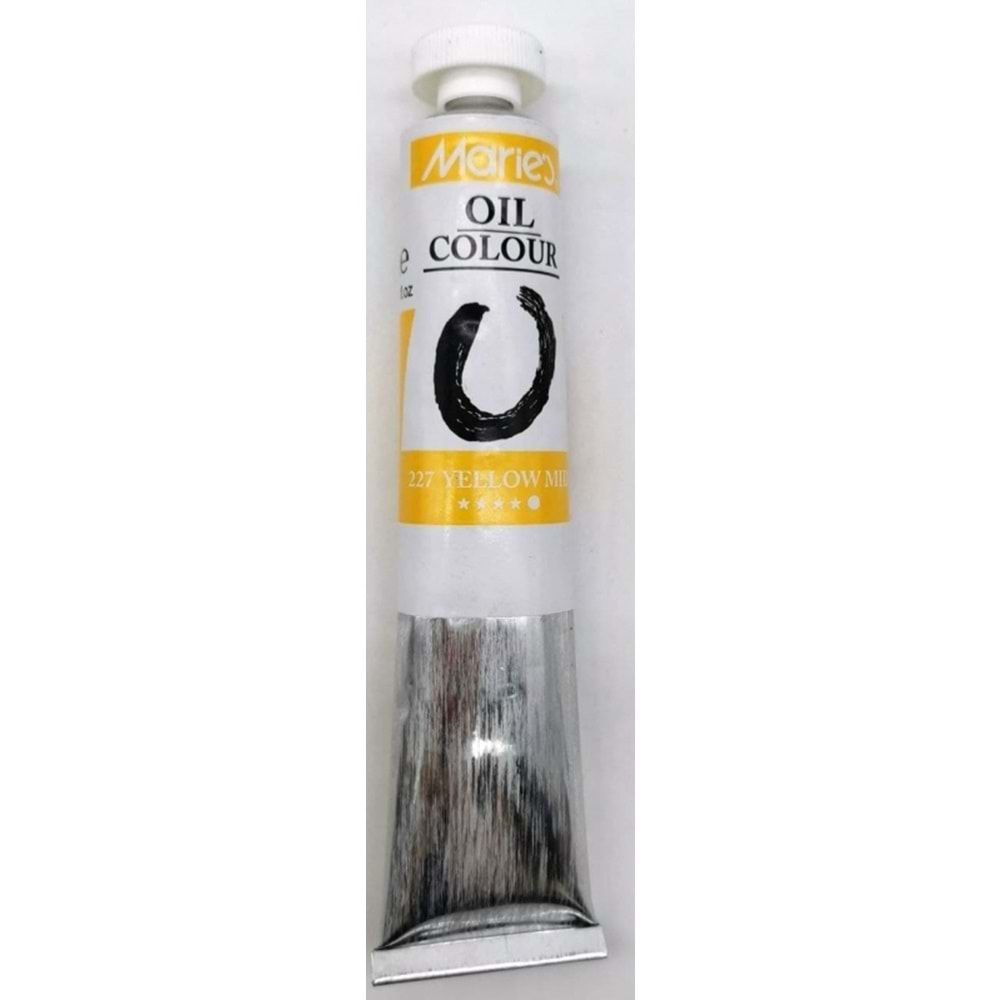 MARİES YAĞLI BOYA 50 ML TÜP 227 YELLOW MİD-E1384-23