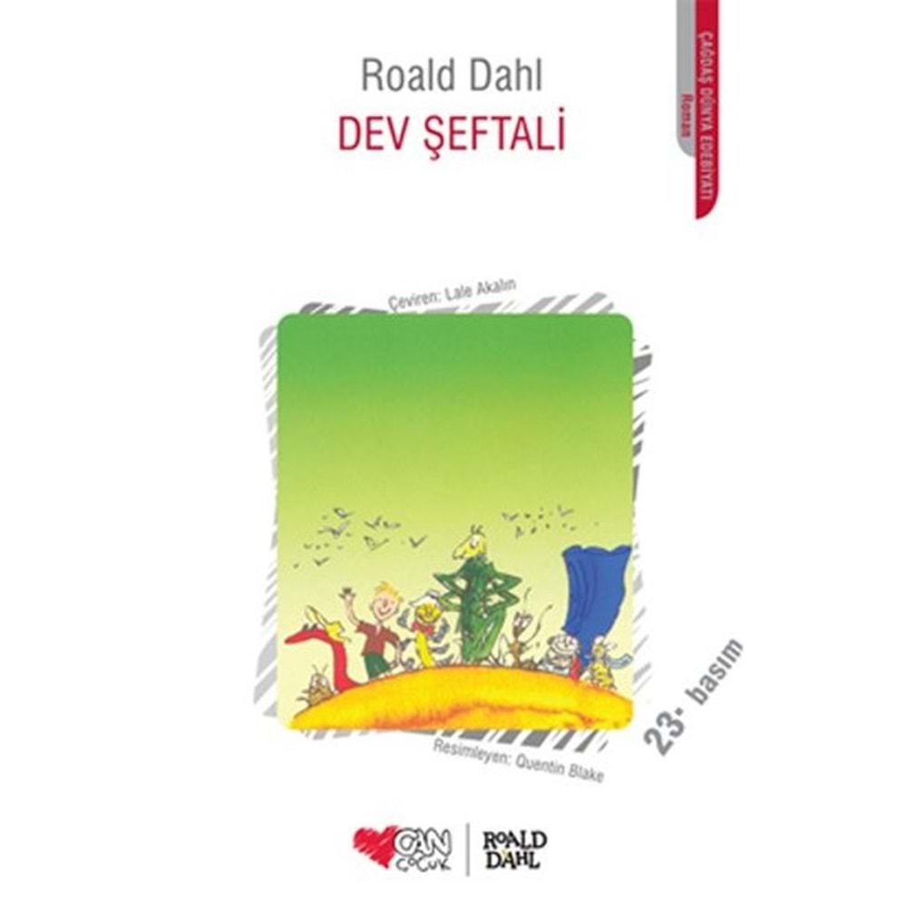 DEV ŞEFTALİ ROALD DAHL CAN ÇOCUK YAYINLARI