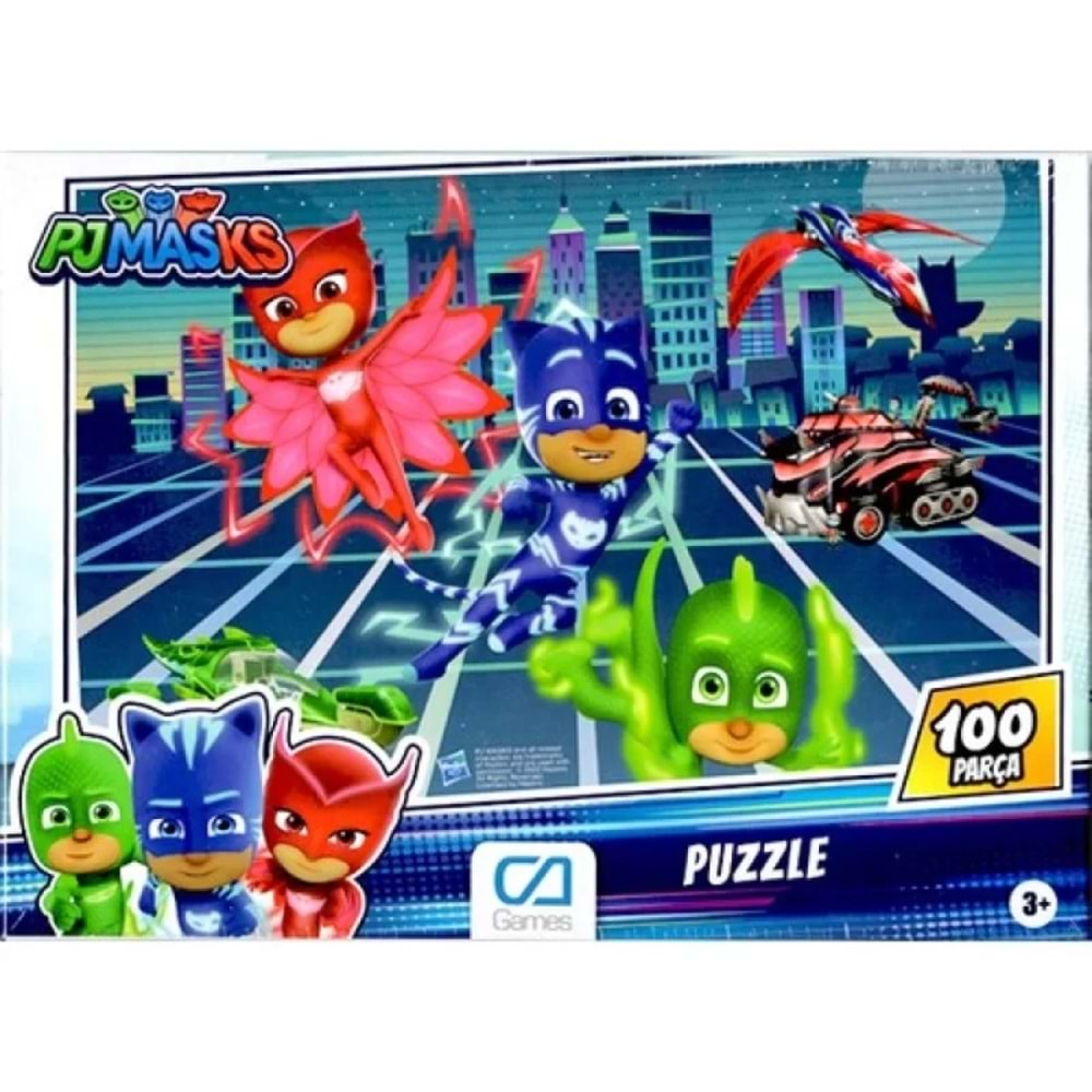 CA GAMES PJMASKS 100 PARÇA PUZZLE-CA.5194