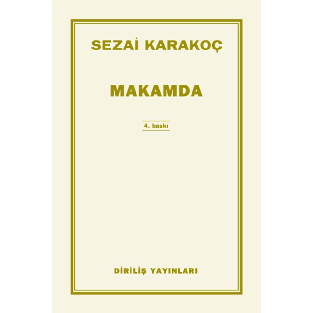 MAKAMDA- SEZAİ KARAKOÇ- DİRİLİŞ