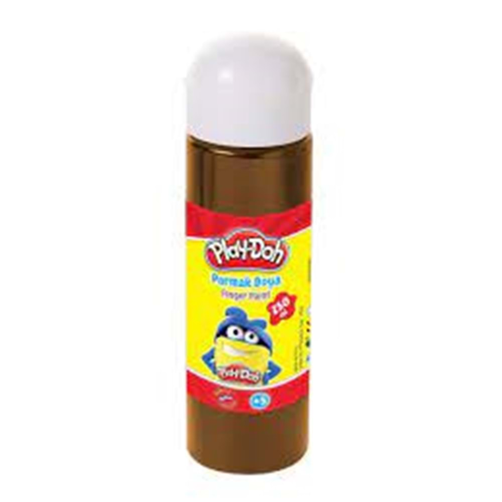 PLAY-DOH PARMAK BOYA TÜPLÜ 250 ML KAHVERENGİ-PLAY-PR038