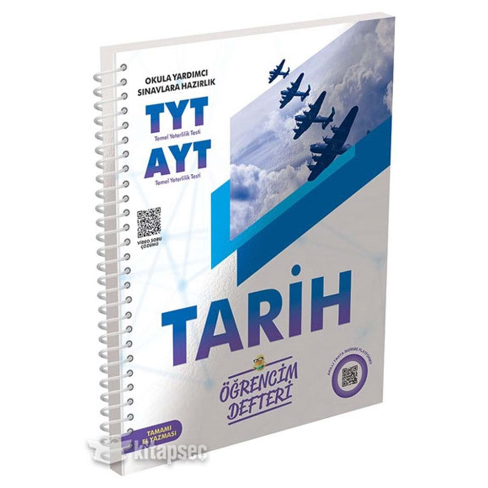 MURAT TYT-AYT TARİH ÖĞRENCİM DEFTERİ 3014