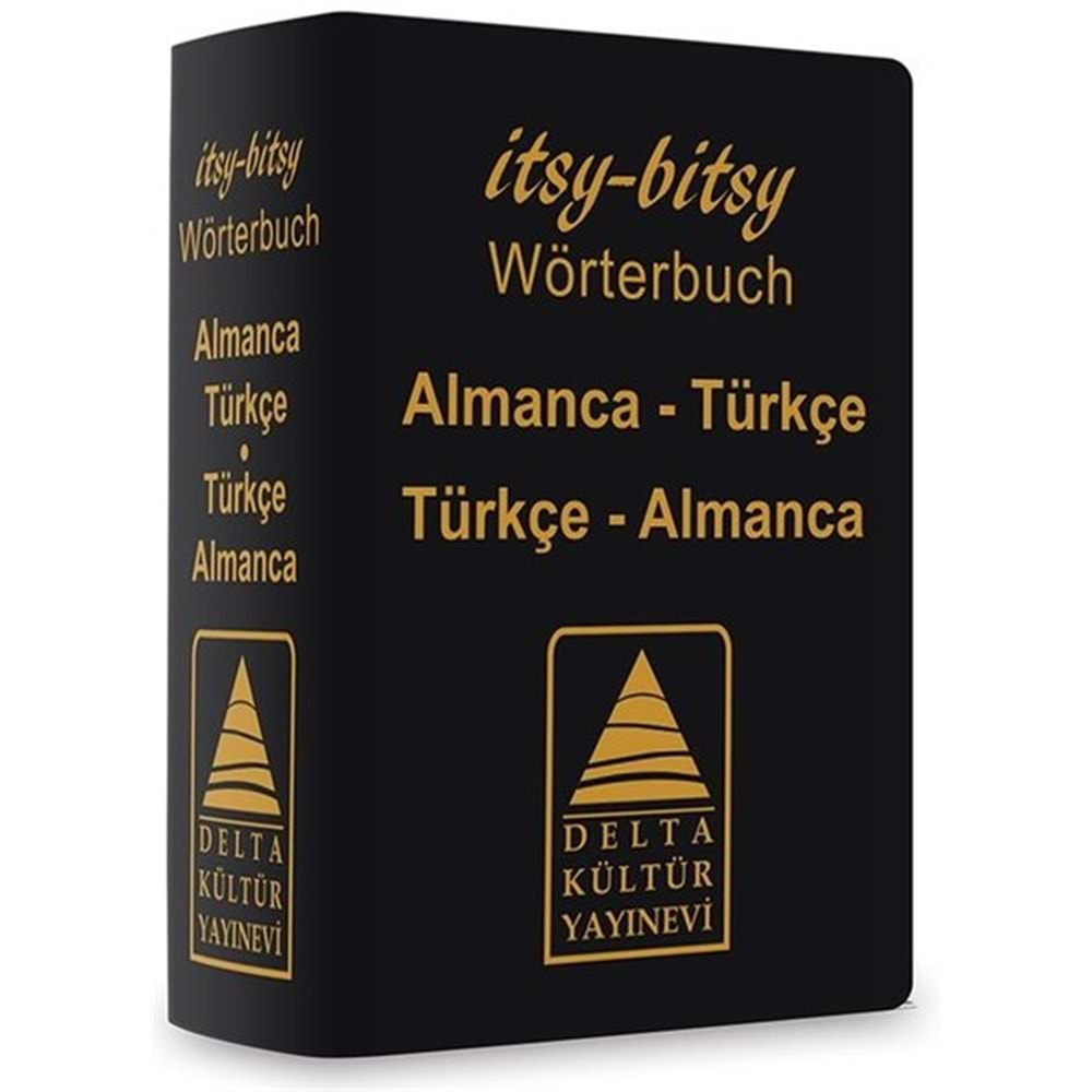 DELTA İTSY-BİTSY ALMANCA TÜRKÇE-TÜRKÇE ALMANCA MİNİ SÖZLÜK