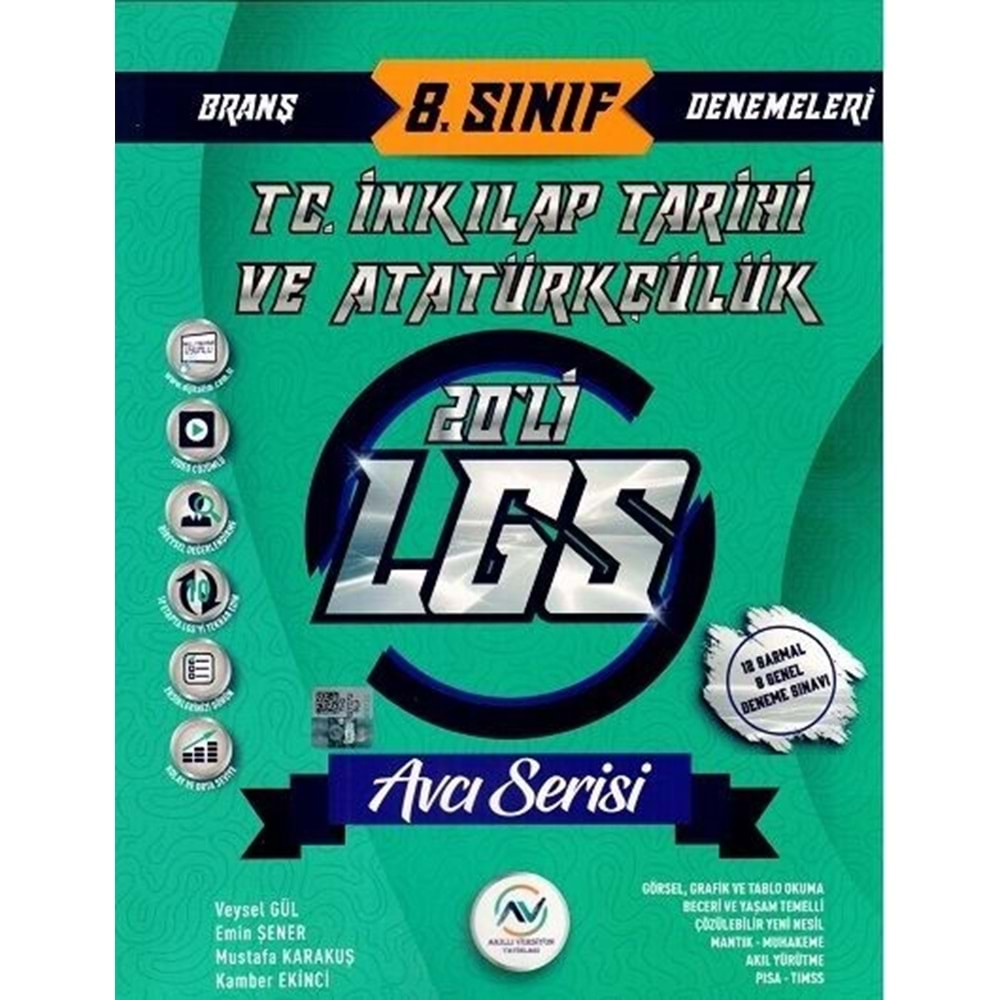 AV 8.SINIF İNKILAP TARİHİ 20 Lİ DENEME