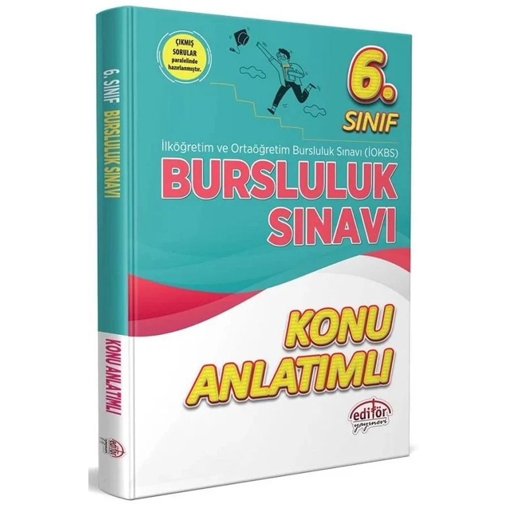 EDİTÖR 6.SINIF İOKBS BURSLULUK SINAVI KONU ANLATIMLI