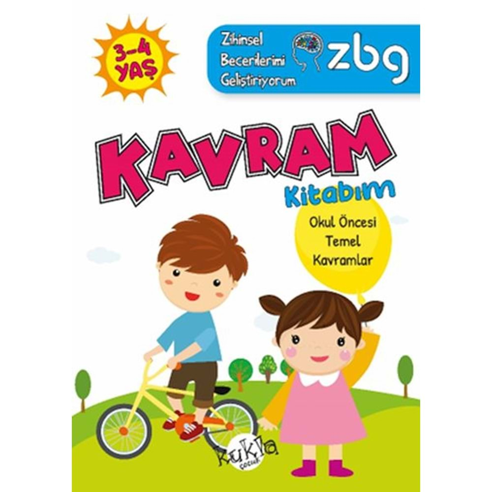 ZBG KAVRAM KİTABIM (3-4 YAŞ)-BUÇE DAYI-KUKLA YAYINLARI