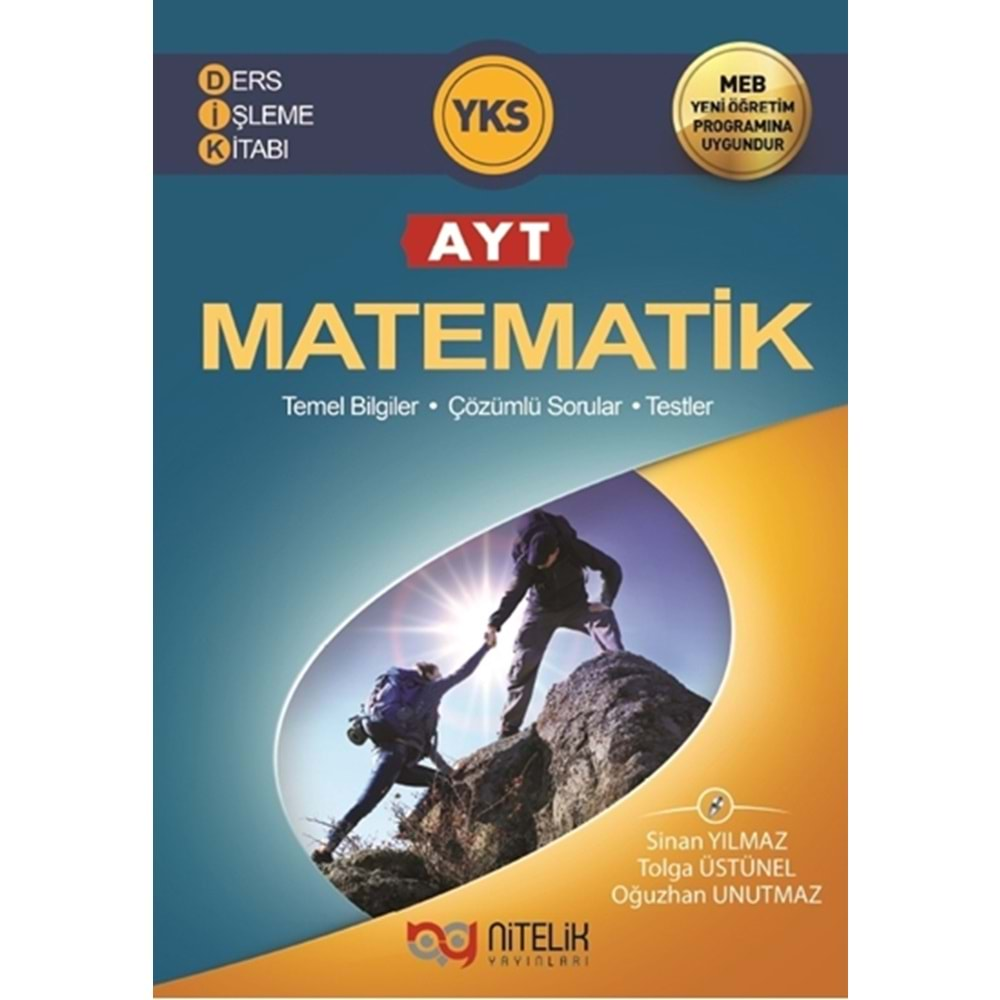 NİTELİK AYT MATEMATİK DERS İŞLEME KİTABI