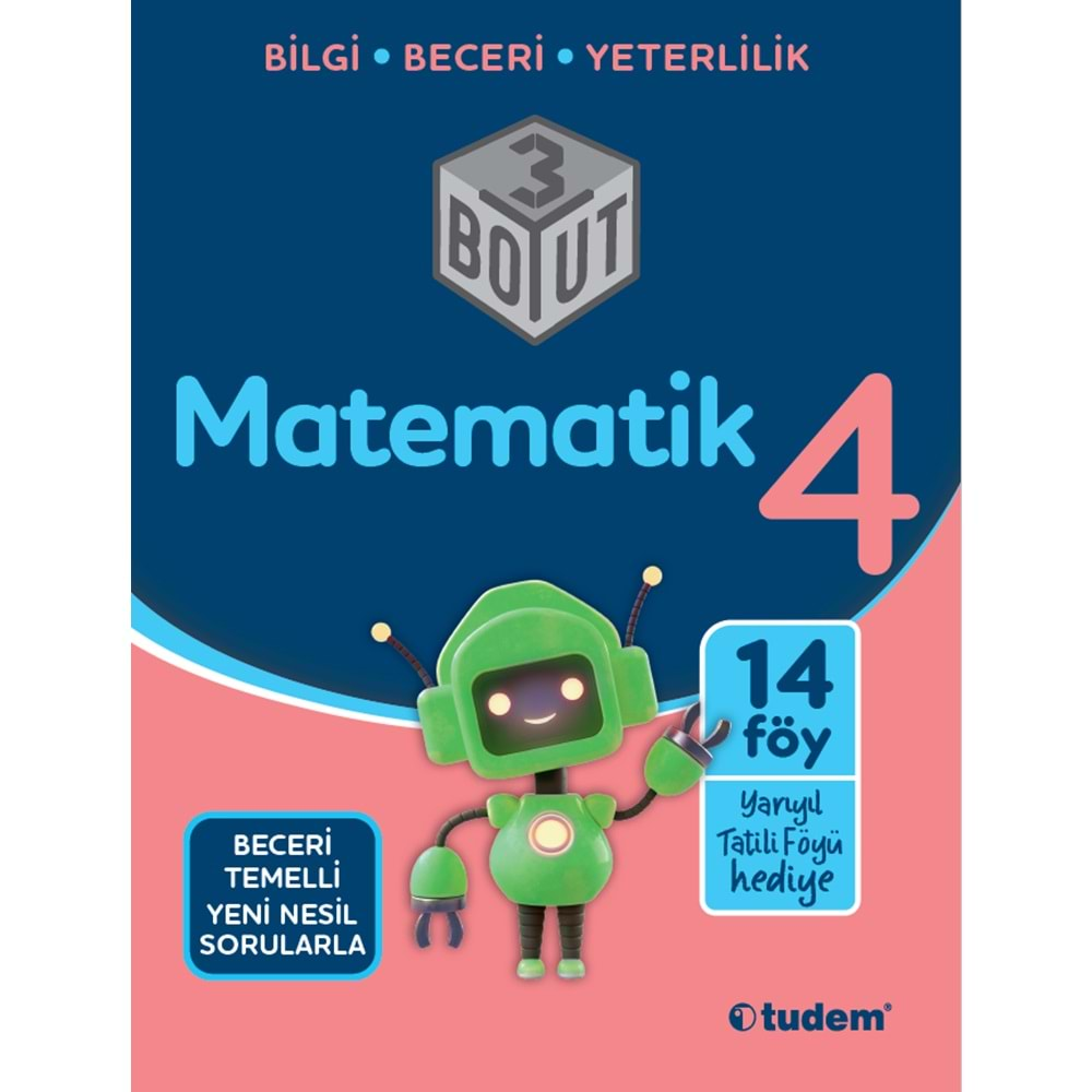 TUDEM 4.SINIF MATEMATİK 3 BOYUT