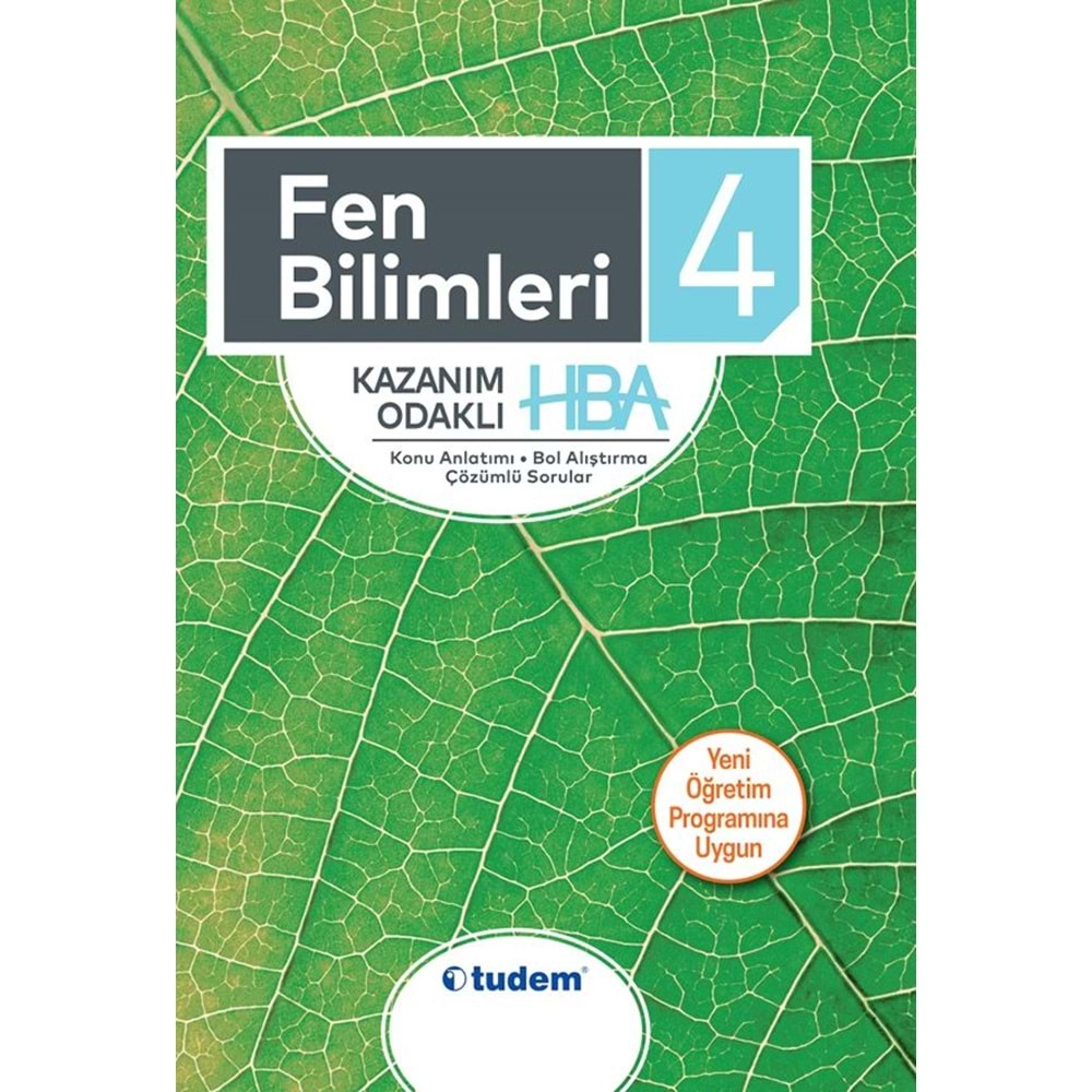 TUDEM 4.SINIF FEN BİLİMLERİ HEPSİ BİRARADA