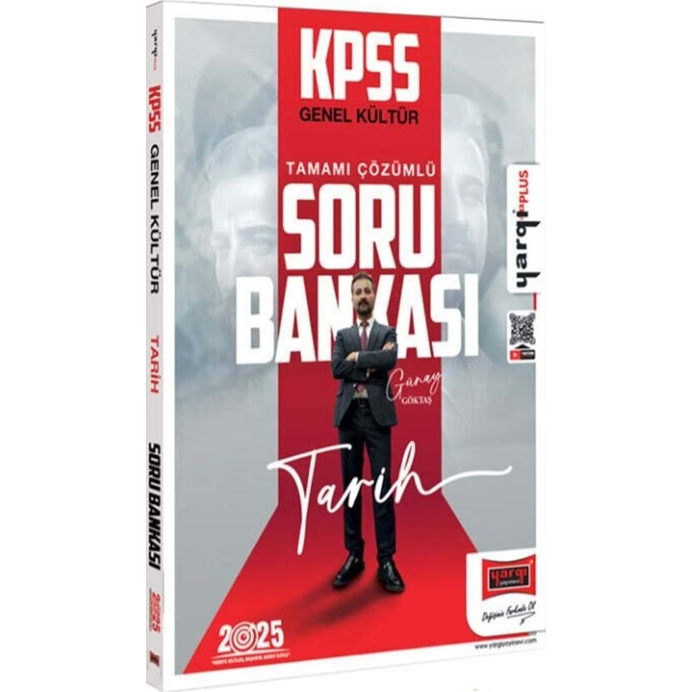 YARGI KPSS 2025 GENEL KÜLTÜR TARİH ÇÖZÜMLÜ VE CEVAPLI SORU BANKASI