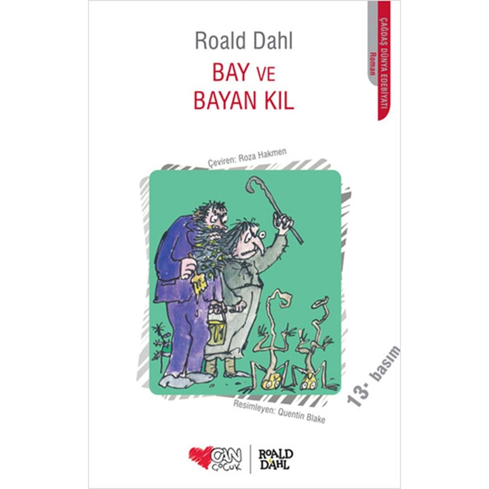 BAY VE BAYAN KIL-ROALD DAHL-CAN ÇOCUK YAYINLARI