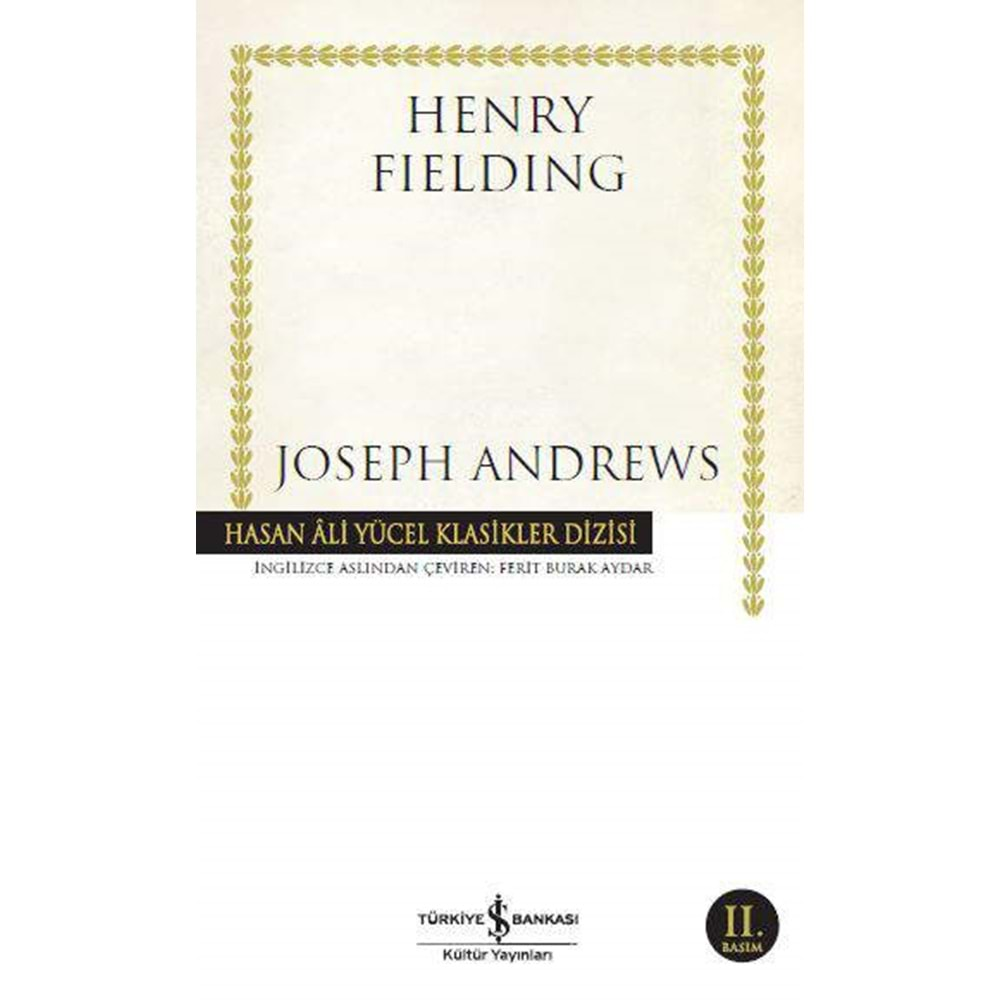 JOSEPH ANDREWS-HENRY FIELDING-İŞ BANKASI