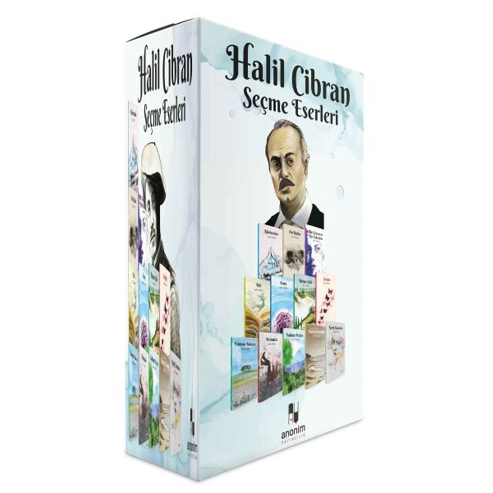 HALİL CİBRAN SEÇME ESERLERİ 12 KİTAP SET-HALİL CİBRAN-ANONİM YAYINCILIK