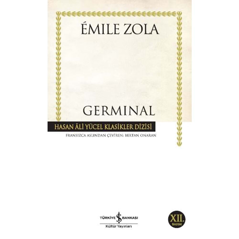 GERMİNAL- EMILE ZOLA- İŞ BANKASI