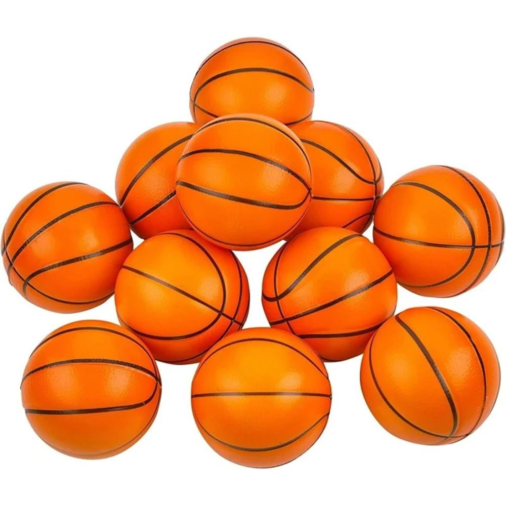 ALMİRAN 12 CM BASKETBOL STRES TOPU-ALM-3409