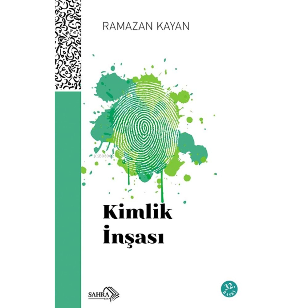 KİMLİK İNŞASI-RAMAZAN KAYAN-SAHRA KİTAP