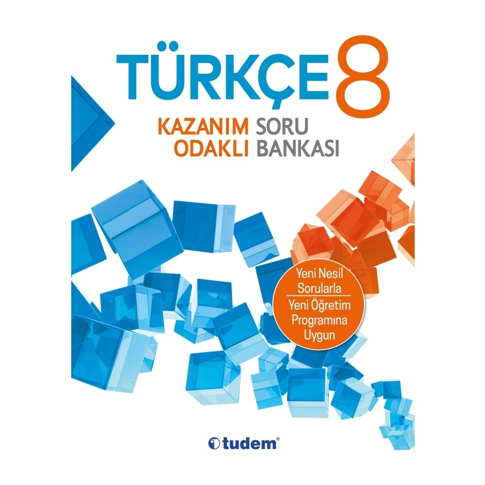 TUDEM 8.SINIF TÜRKÇE KAZANIM ODAKLI SORU BANKASI