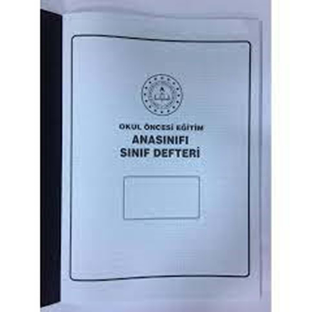 TOKAÇ OKUL ÖNCESİ EĞİTİM ANASINIFI SINIF DEFTERİ-TOK-79428