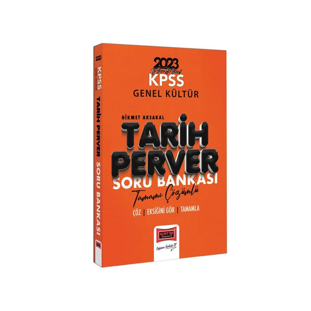 YARGI 2023 KPSS TARİHPERVER TAMAMI ÇÖZÜMLÜ SORU BANKASI