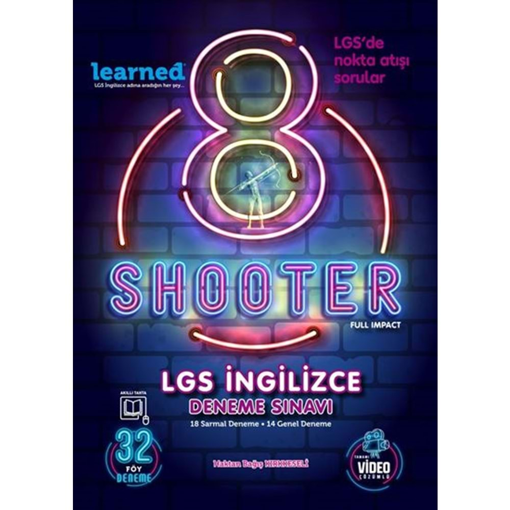 LEARNED 8.SINIF SHOOTER LGS İNGİLİZCE DENEME SINAVI