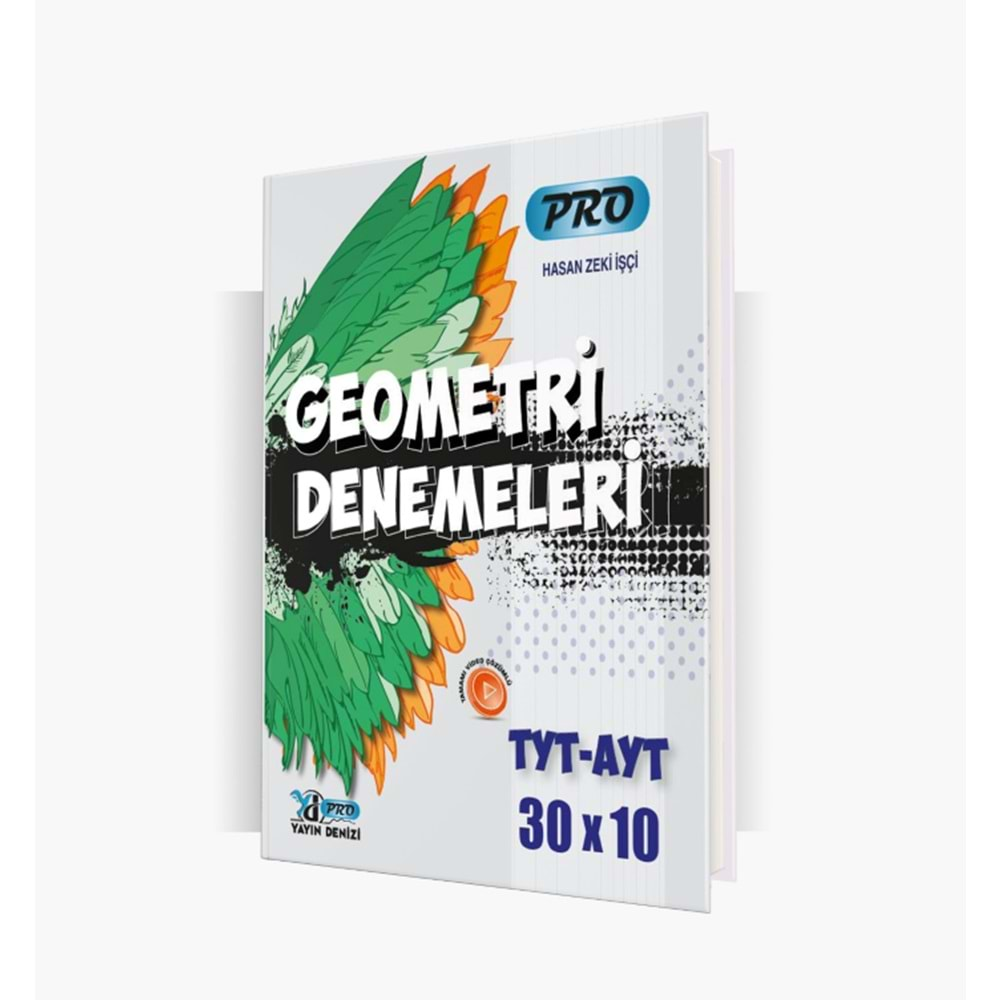 YAYIN DENİZİ PRO TYT-AYT GEOMETRİ 30*10 DENEMELERİ-2024