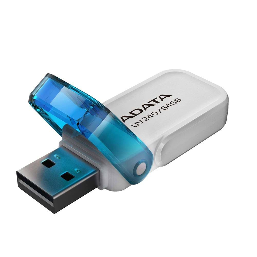 ADATA UV240/64G 64GB USB2.0 BEYAZ FLASH BELLEK