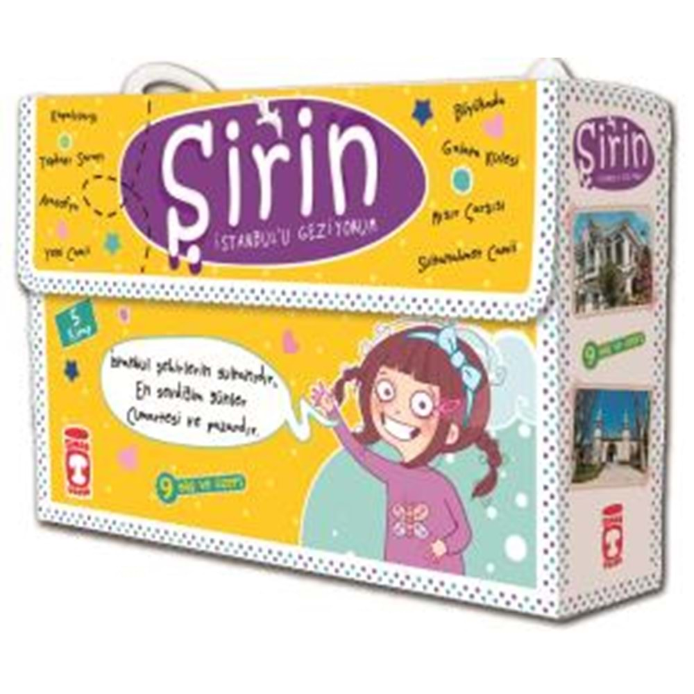 ŞİRİN İSTANBULU GEZİYOR (5 KİTAP )- Birsen Ekim Özen-TİMAŞ