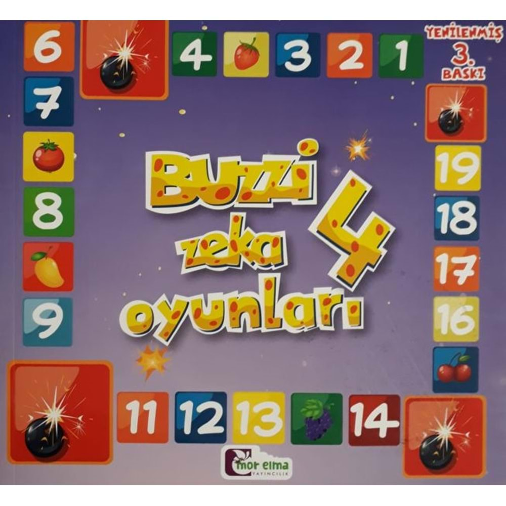 BUZZİ ZEKA OYUNLARI 4-MOR ELMA YAYINCILIK