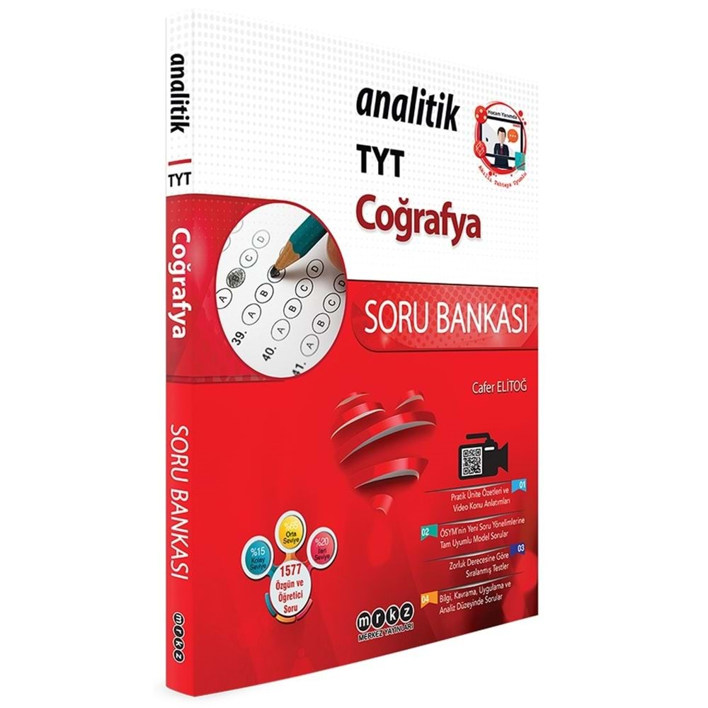 MERKEZ TYT ANALİTİK COĞRAFYA SORU BANKASI-2023