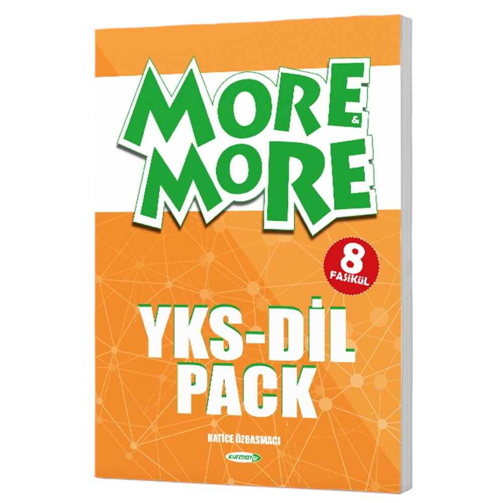 KURMAY YKS-DİL MORE&MORE PACK (8 FASİKÜL)