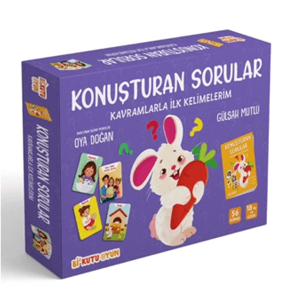 KONUŞTURAN SORULAR-KAVRAMLARLA İLK KELİMELERİM SETİ-GÜLŞAH MUTLU-Bİ KUTU OYUN