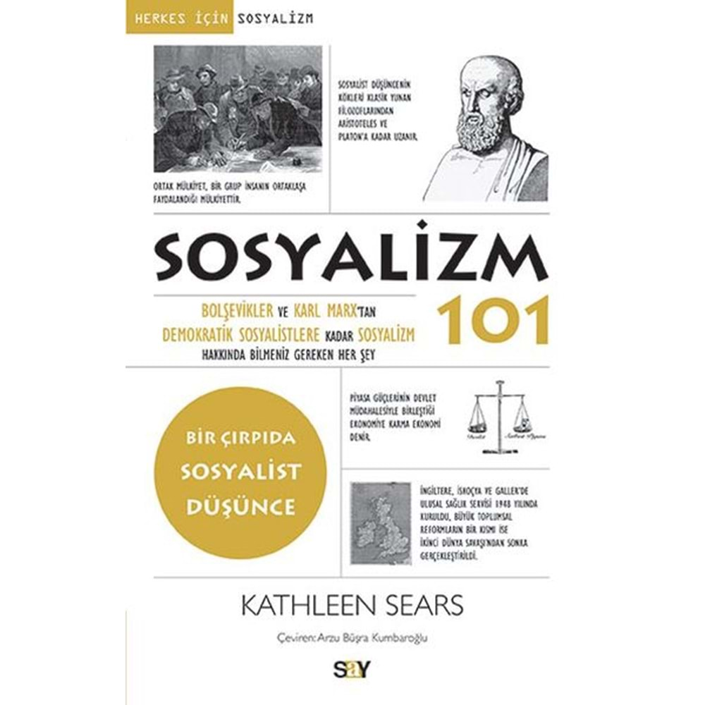 HERKES İÇİN 101-SOSYALİZM-KATHLEEN SEARS-SAY YAYINLARI