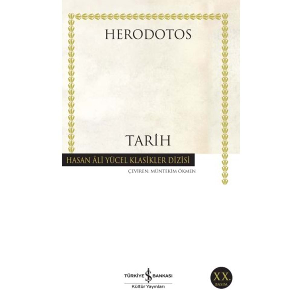 TARİH-HERODOTOS-İŞ BANKASI KÜLTÜR YAYINLARI