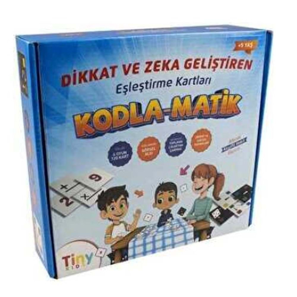 TİNY KİDS DİKKAT VE ZEKA GELİŞTİREN EŞLEŞTİRME KARTLARI