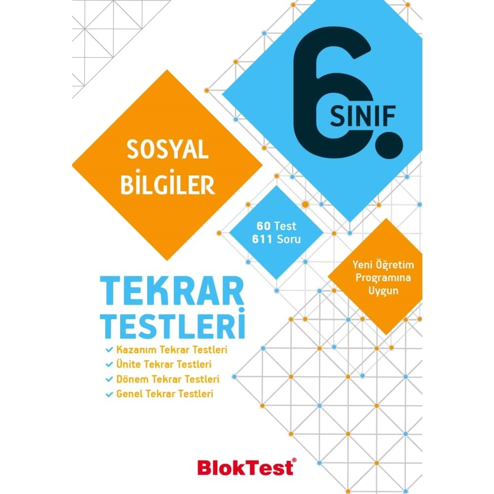 BLOKTEST 6.SINIF SOSYAL BİLGİLER TEKRAR TESTLERİ