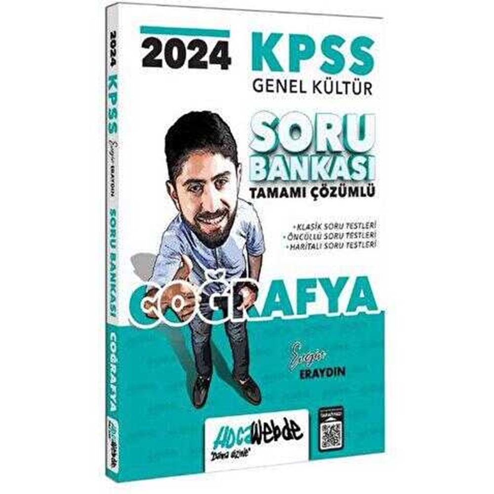 HOCAWEBDE KPSS 2024 GENEL KÜLTÜR COĞRAFYA TAMAMI ÇÖZÜMLÜ SORU BANKASI