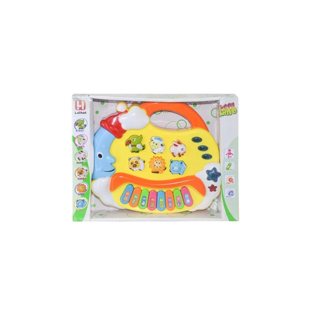 İNTERTOYS PİLLİ MÜZİKLİ PİYANO-5025