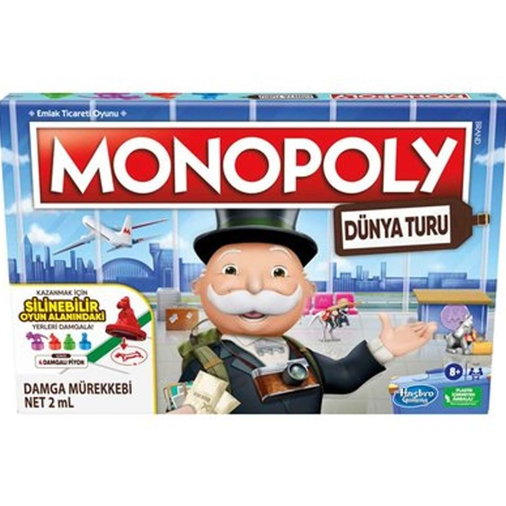 HASBRO MONOPOLY DÜNYA TURU-HAS-F4007