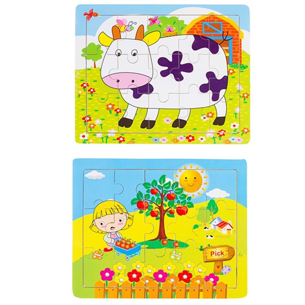 BU BU AHŞAP PUZZLE 25*20-BUBU-AP0005