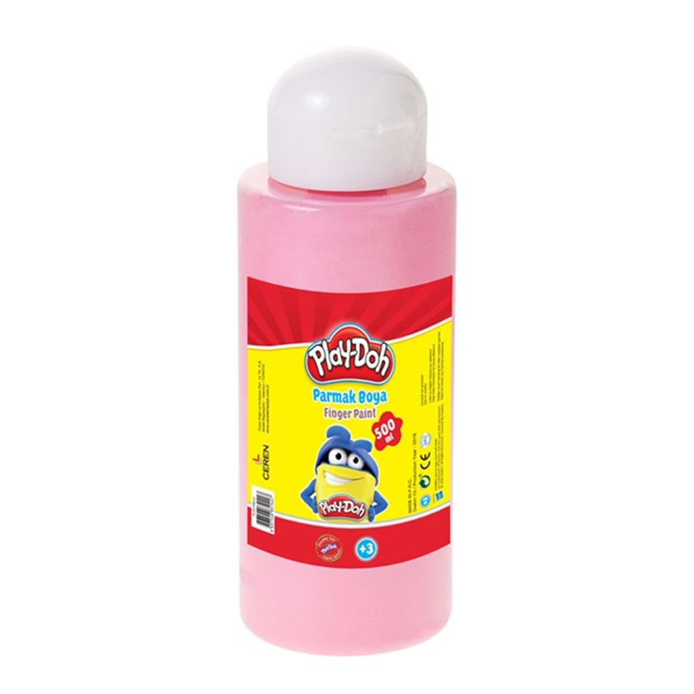 PLAY-DOH 500 ML.PARMAK BOYASI TÜP PEMBE-PLAY-PR030