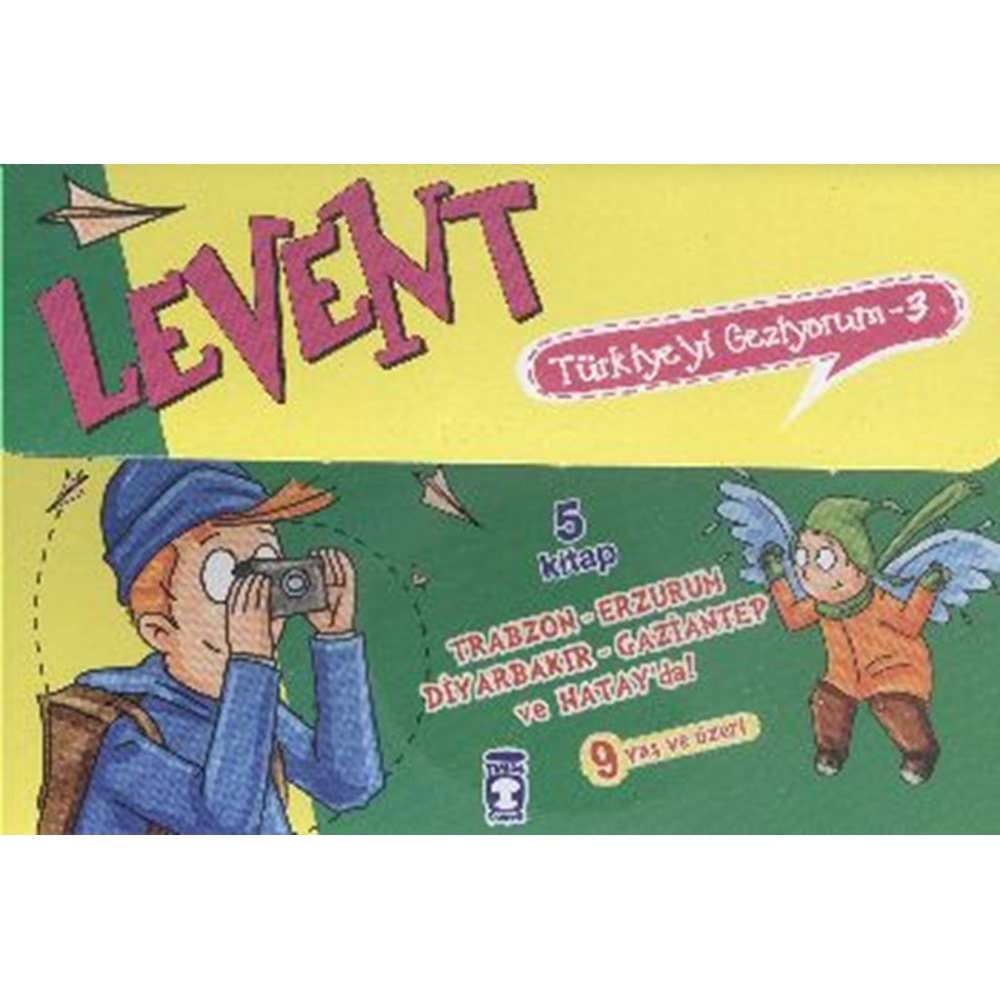 LEVENT TÜRKİYEYİ GEZİYORUM-3 5 KİTAP-TİMAŞ