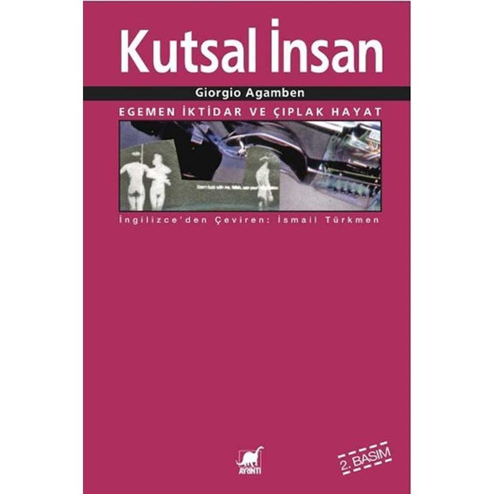 KUTSAL İNSAN-GİORGİO AGAMBEN-AYRINTI YAYINLARI