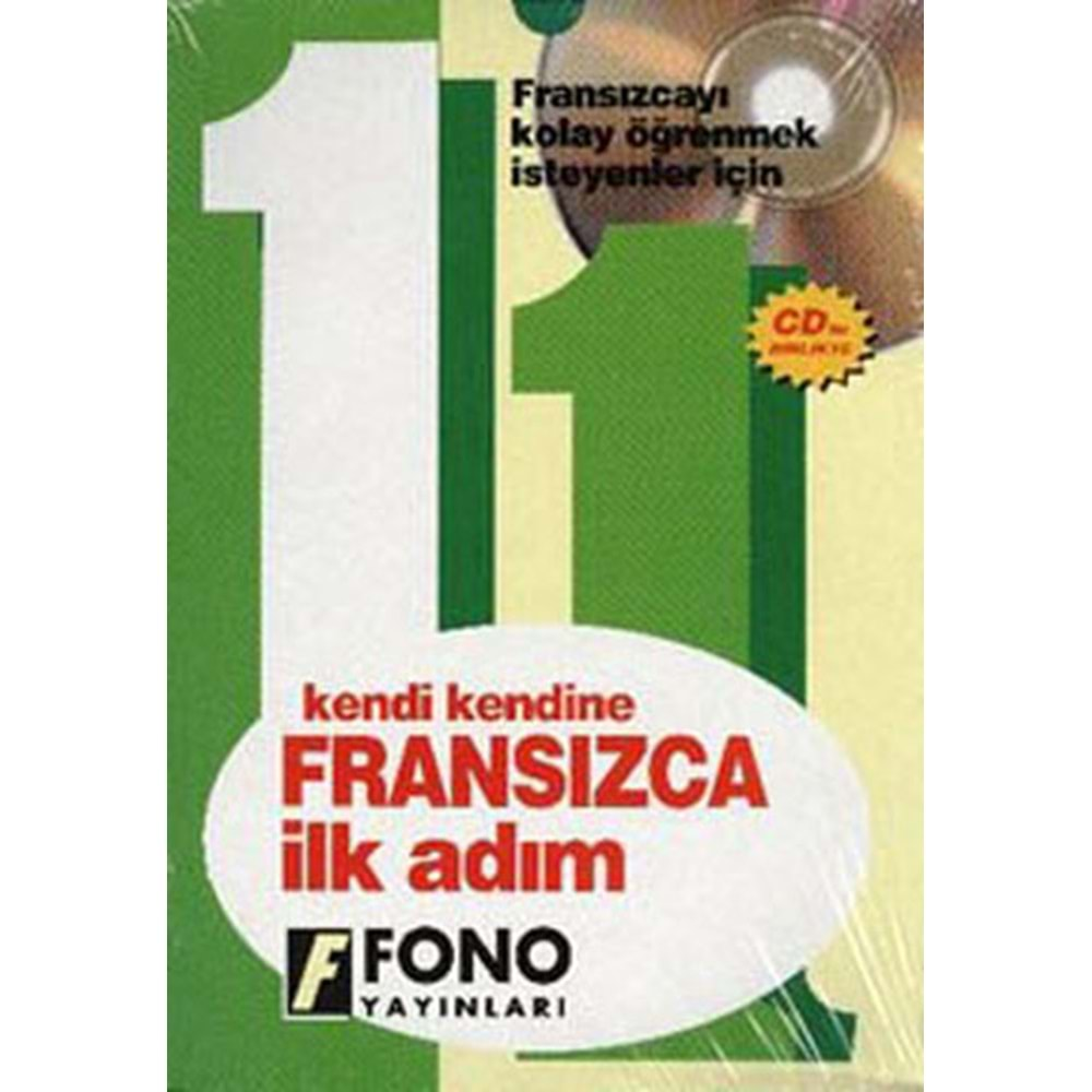 FONO FRANSIZCA İLK ADIM-1 CDLİ KUTULU