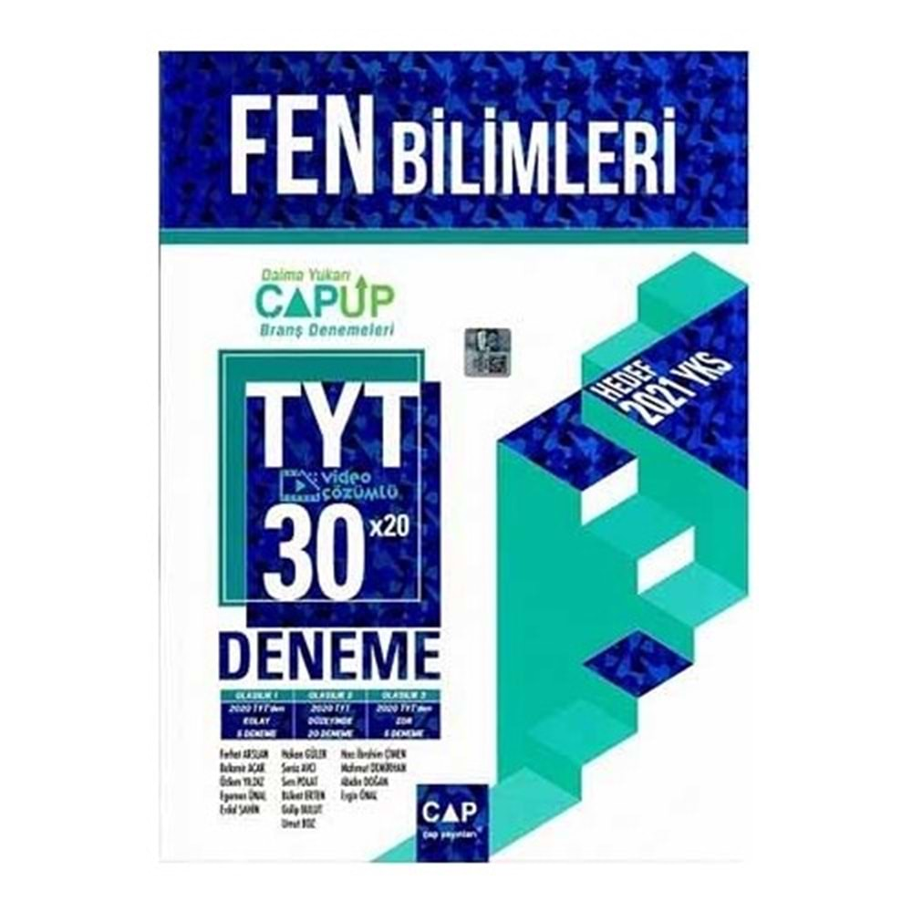 ÇAP TYT UP DENEME FEN BİLİMLERİ (30*20) - 2022