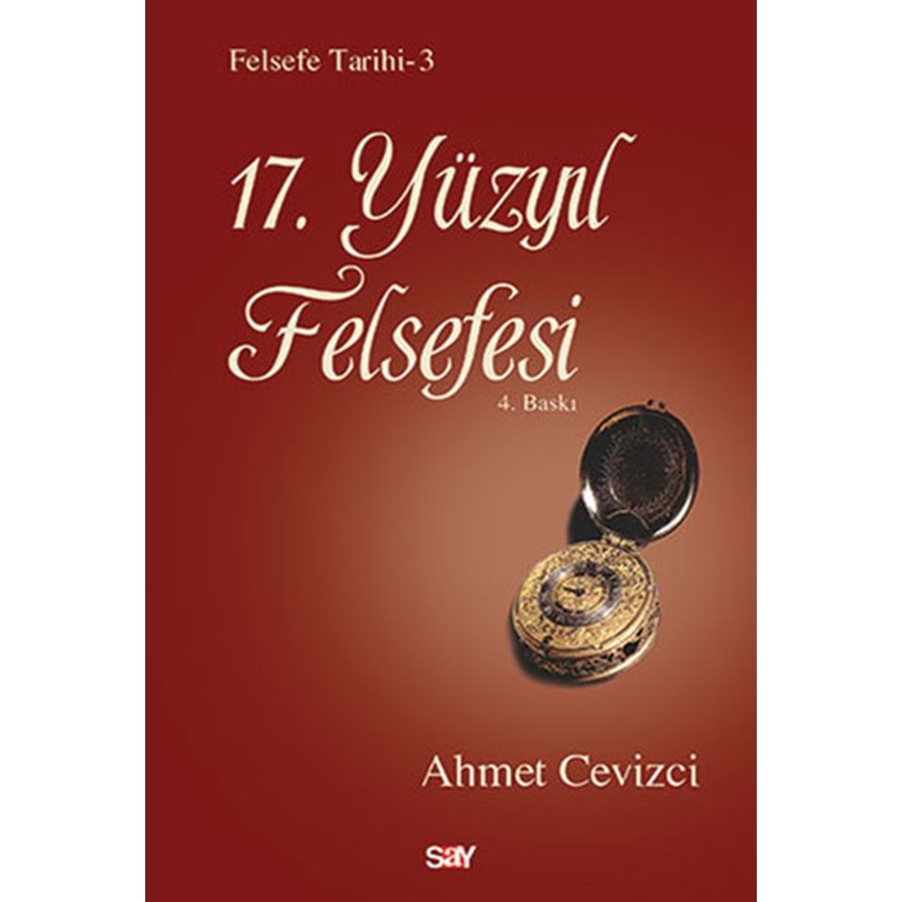 17. YÜZYIL FELSEFESİ- AHMET CEVİZCİ-SAY