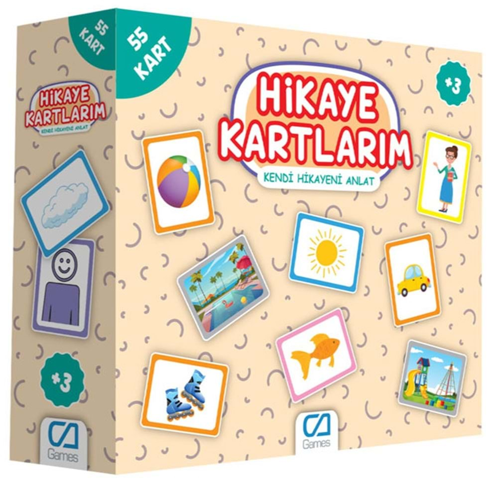 CA GAMAES HİKAYE KARTLARIM 3+YAŞ 55 KART-CA.5107