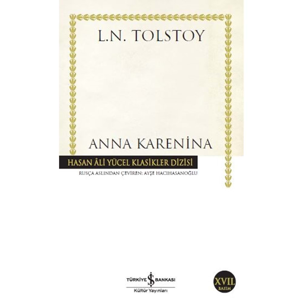 ANNA KARENİNA-L.N.TOLSTOY-İŞ BANKASI