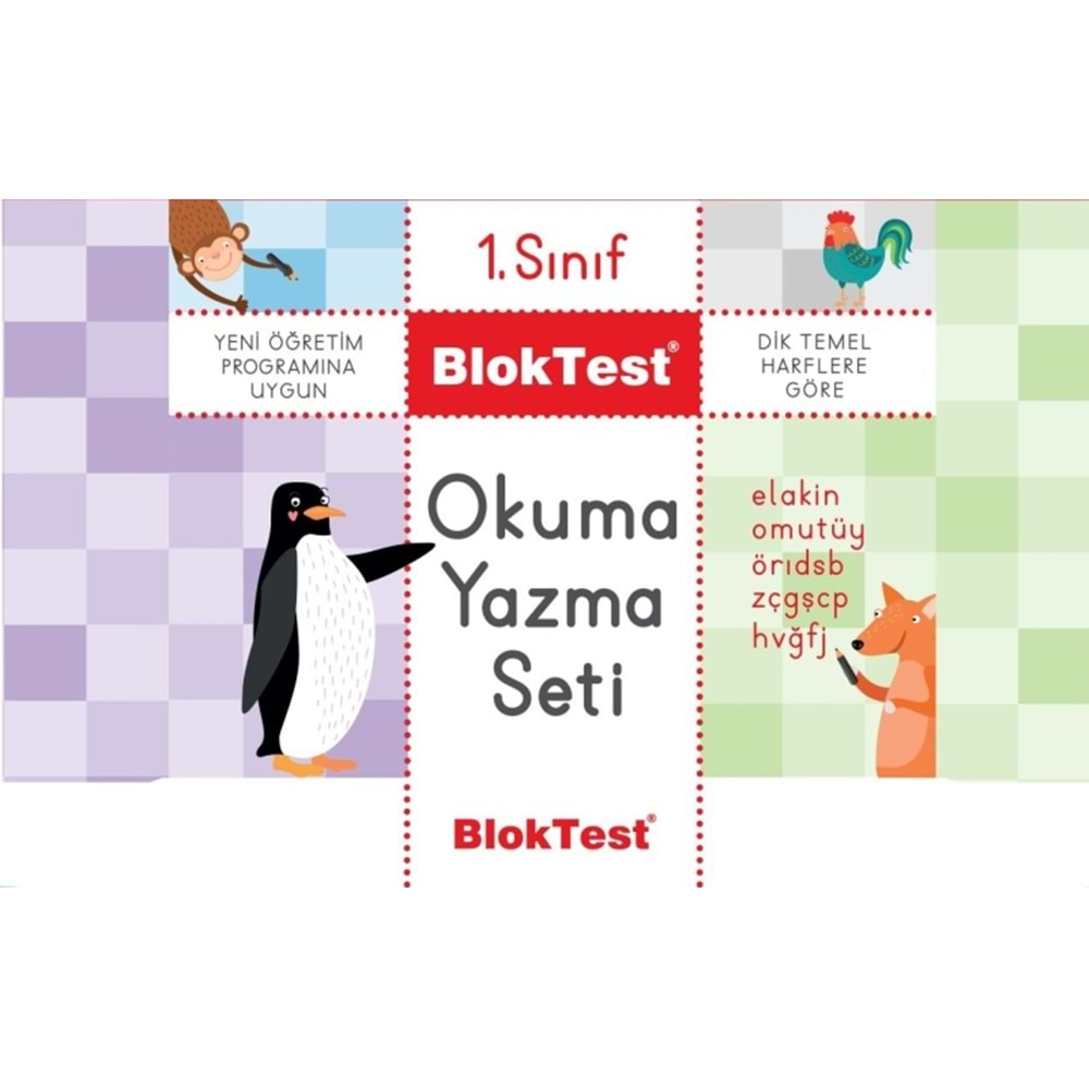 BLOKTEST 1. SINIF OKUMA YAZMA SETİ