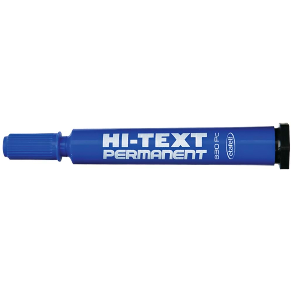 HI-TEXT PERMANENT MARKER KESİK UÇLU MAVİ-830PCM