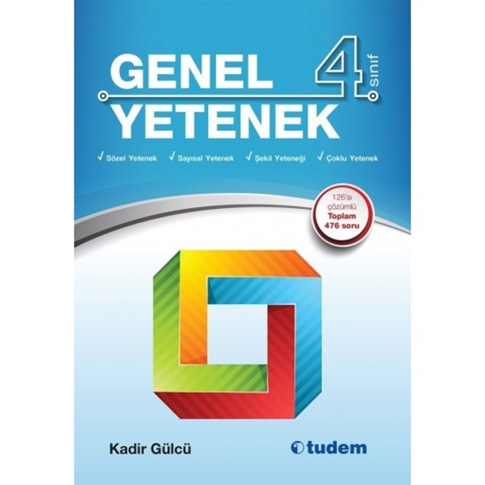 TUDEM 4. SINIF GENEL YETENEK